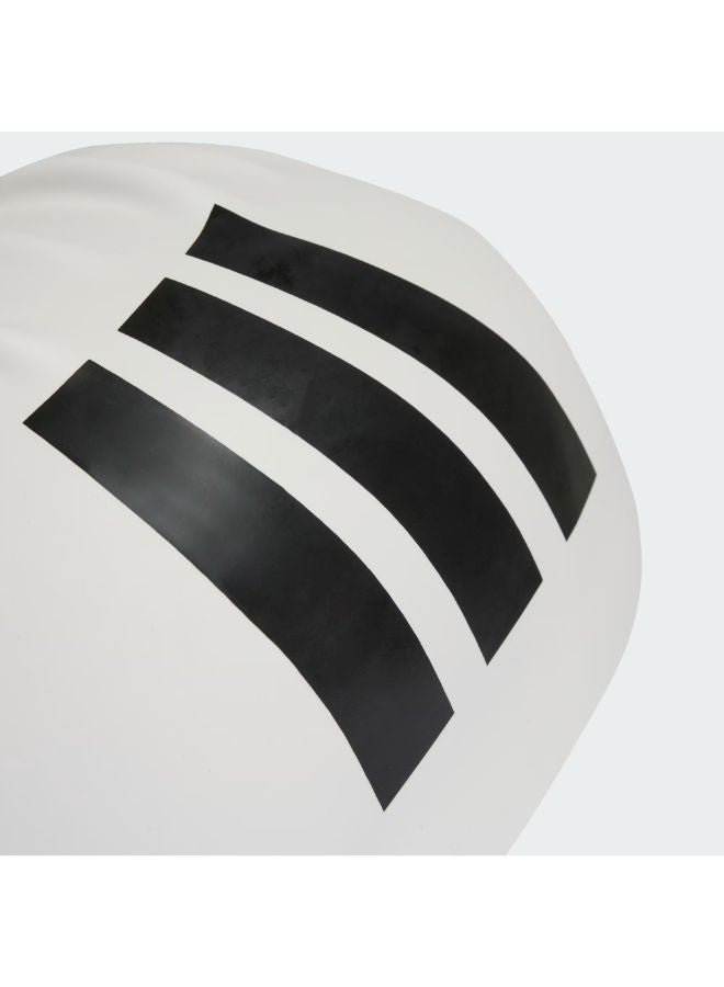 Adidas Adults 3-Stripes Swim Cap - Image 4
